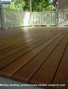 Decks Professionally Sanded and Ready for Your Coating